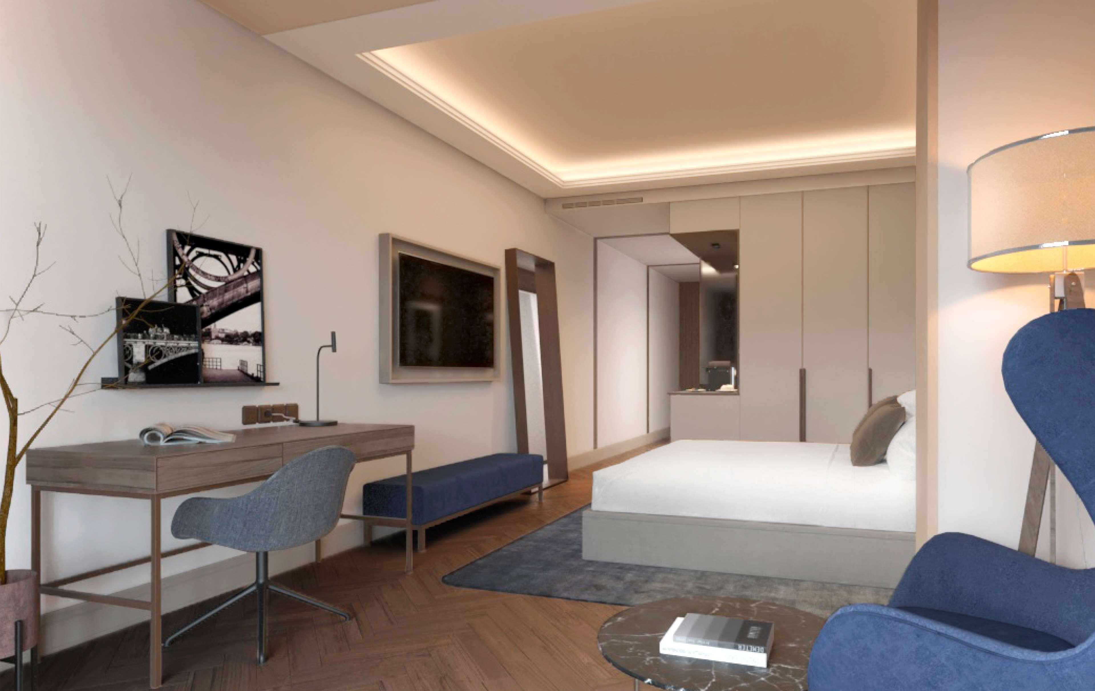เรดิสัน คอลเลคชั่น โฮเทล มักดาเลนา พลาซา เซบียา Hotel เซบีญา ภายนอก รูปภาพ A room at the hotel