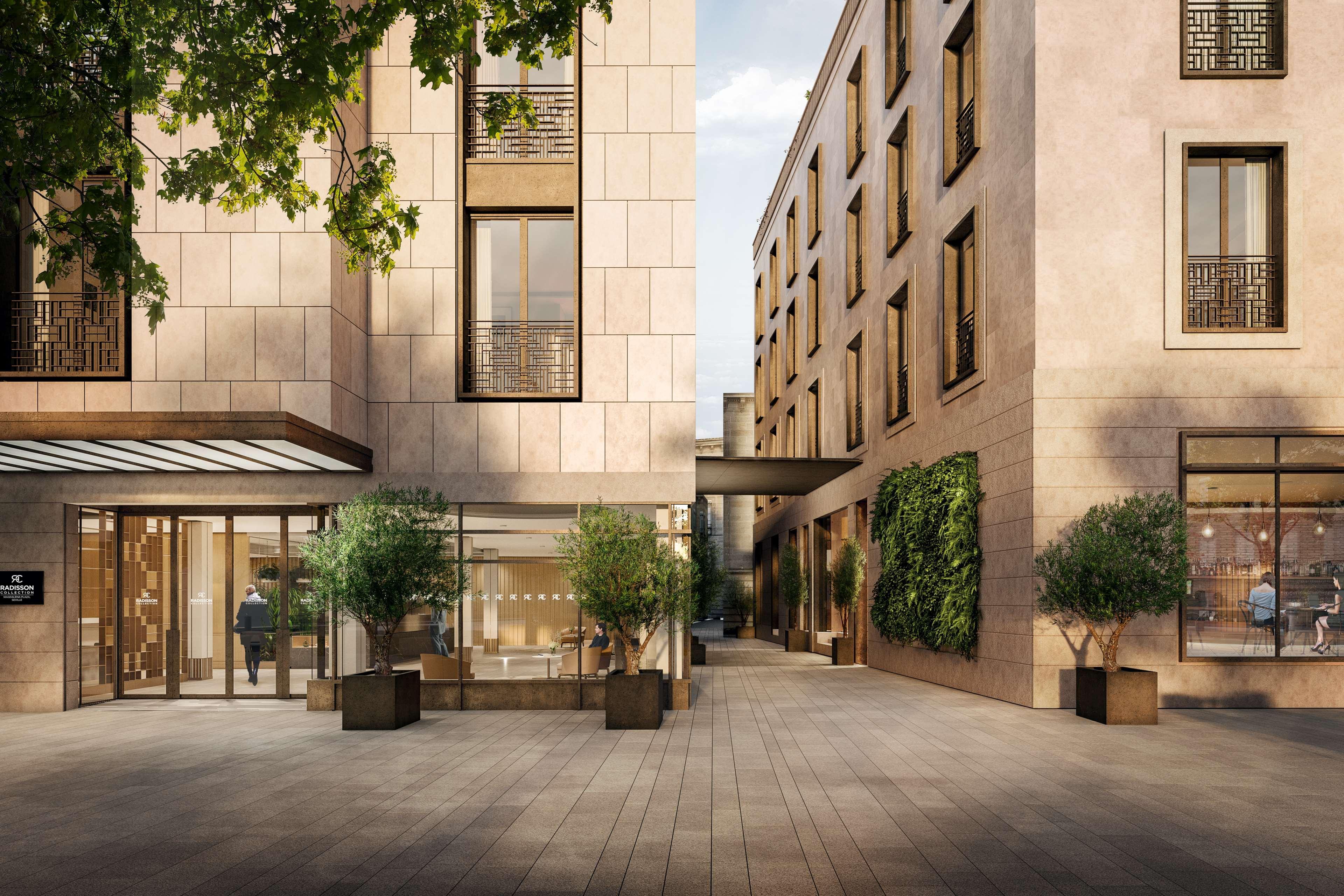 เรดิสัน คอลเลคชั่น โฮเทล มักดาเลนา พลาซา เซบียา Hotel เซบีญา ภายนอก รูปภาพ The new hotel